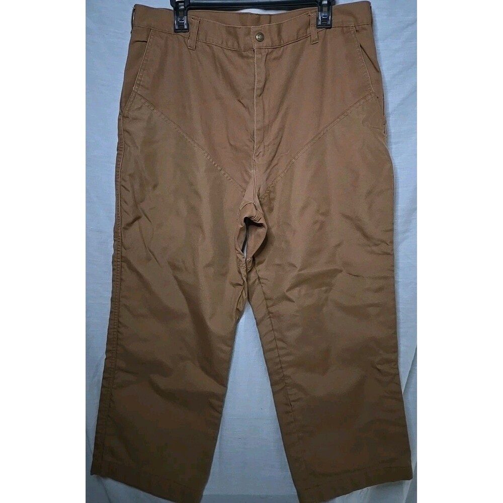 Woolrich Canvas Outdoor Collection Pants Double Knee Hunting Mens Sz 38 x 30
